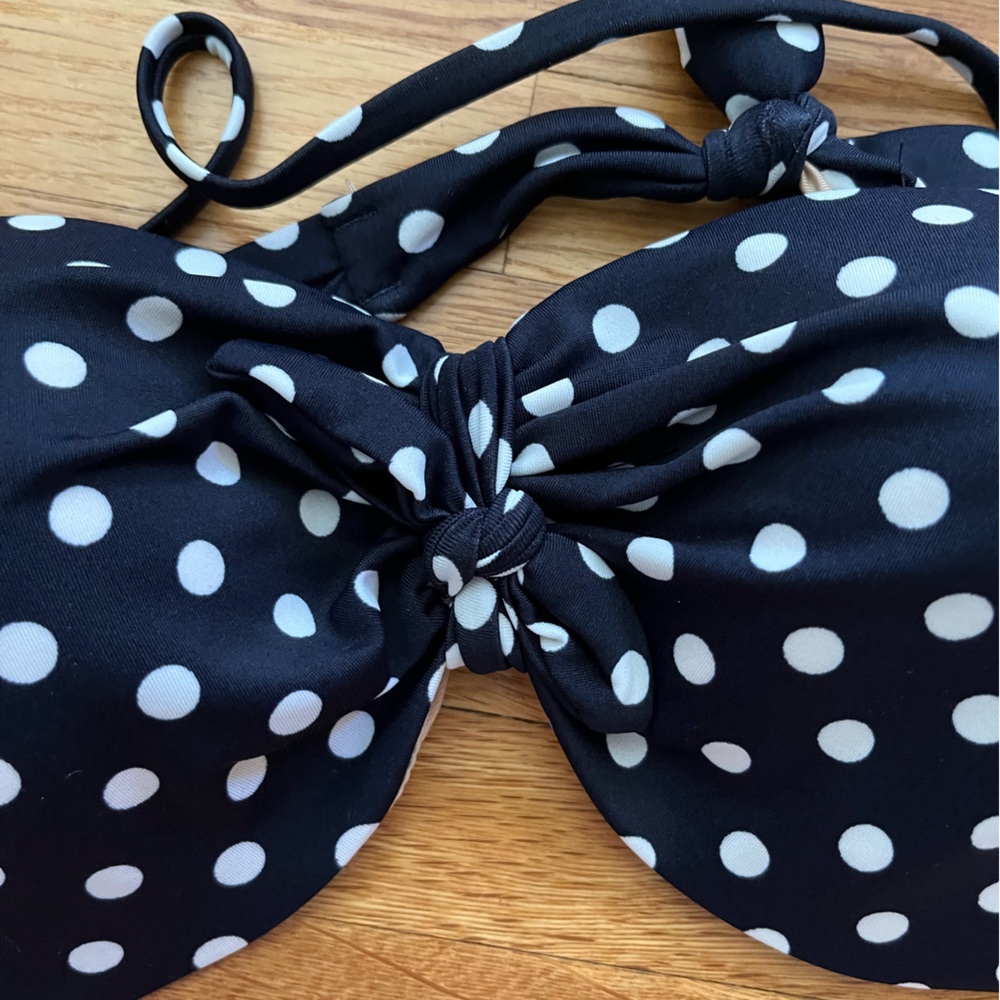 J. Crew Polka Dot Underwire Bikini Top - Picture 2 of 4